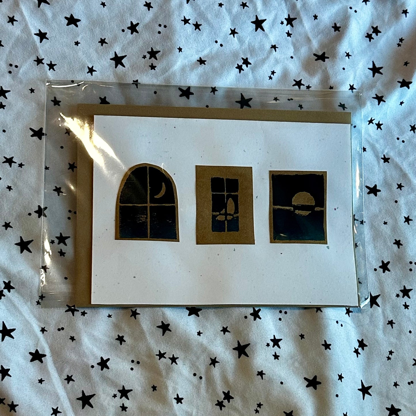 Night Windows Card