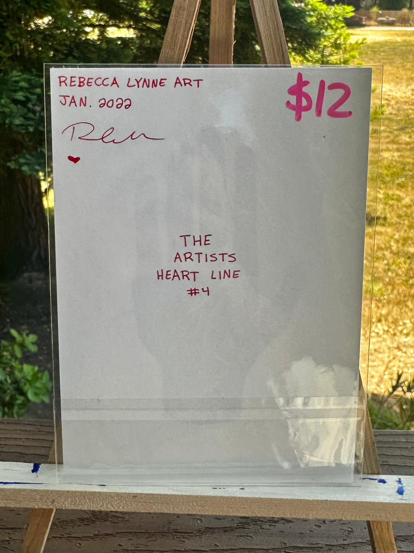The Artist's Heart Line 4