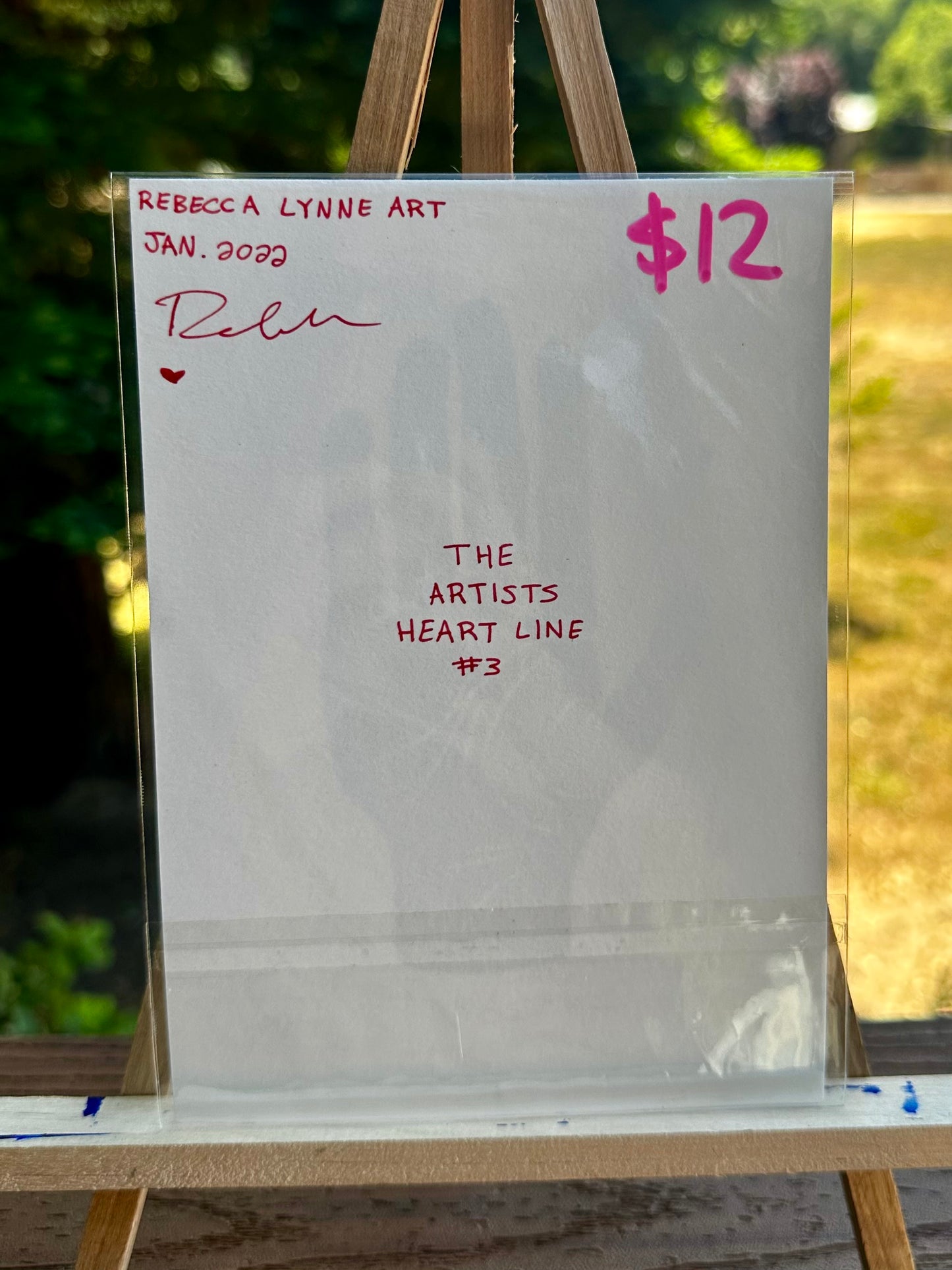 The Artist's Heart Line 3
