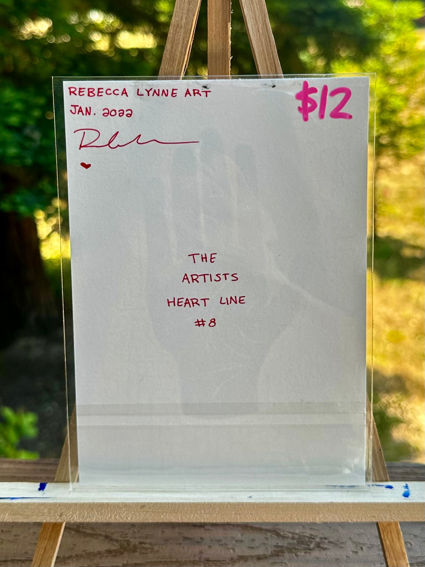 The Artist's Heart Line 8