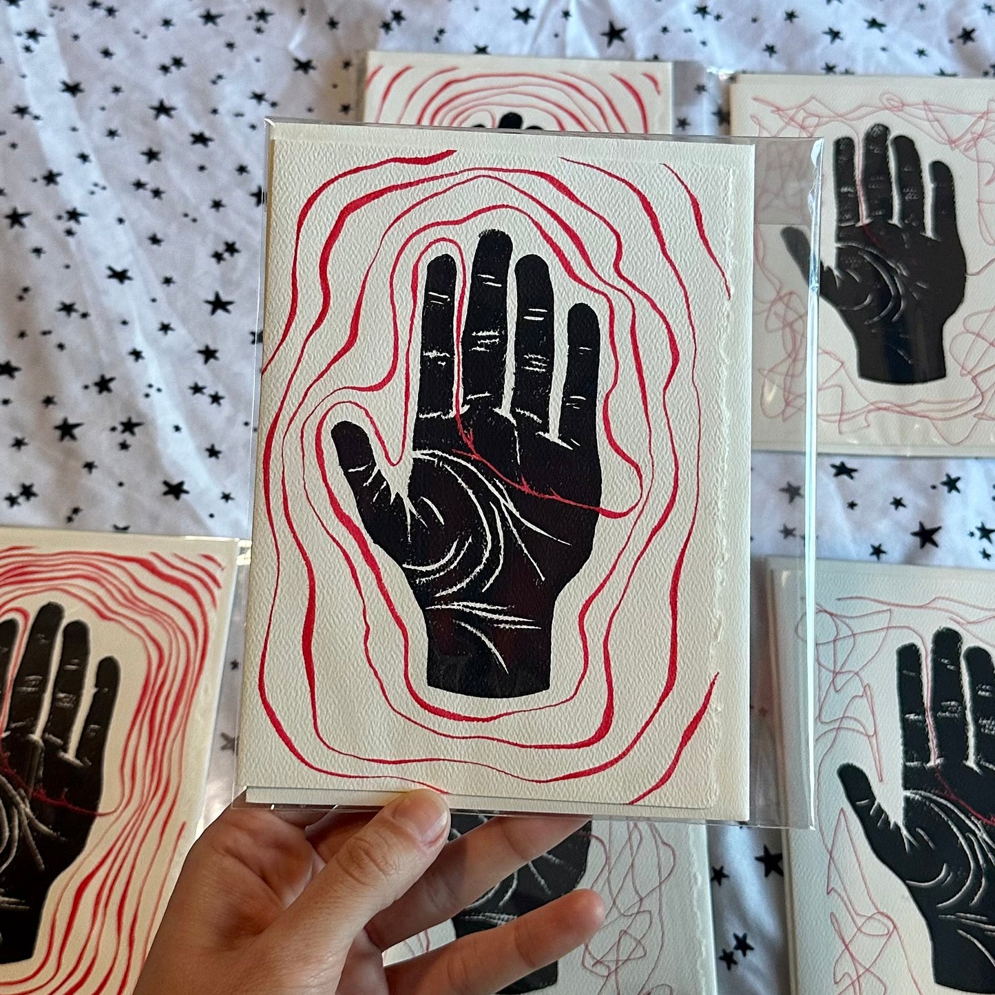 Artist's Heart Line Cards