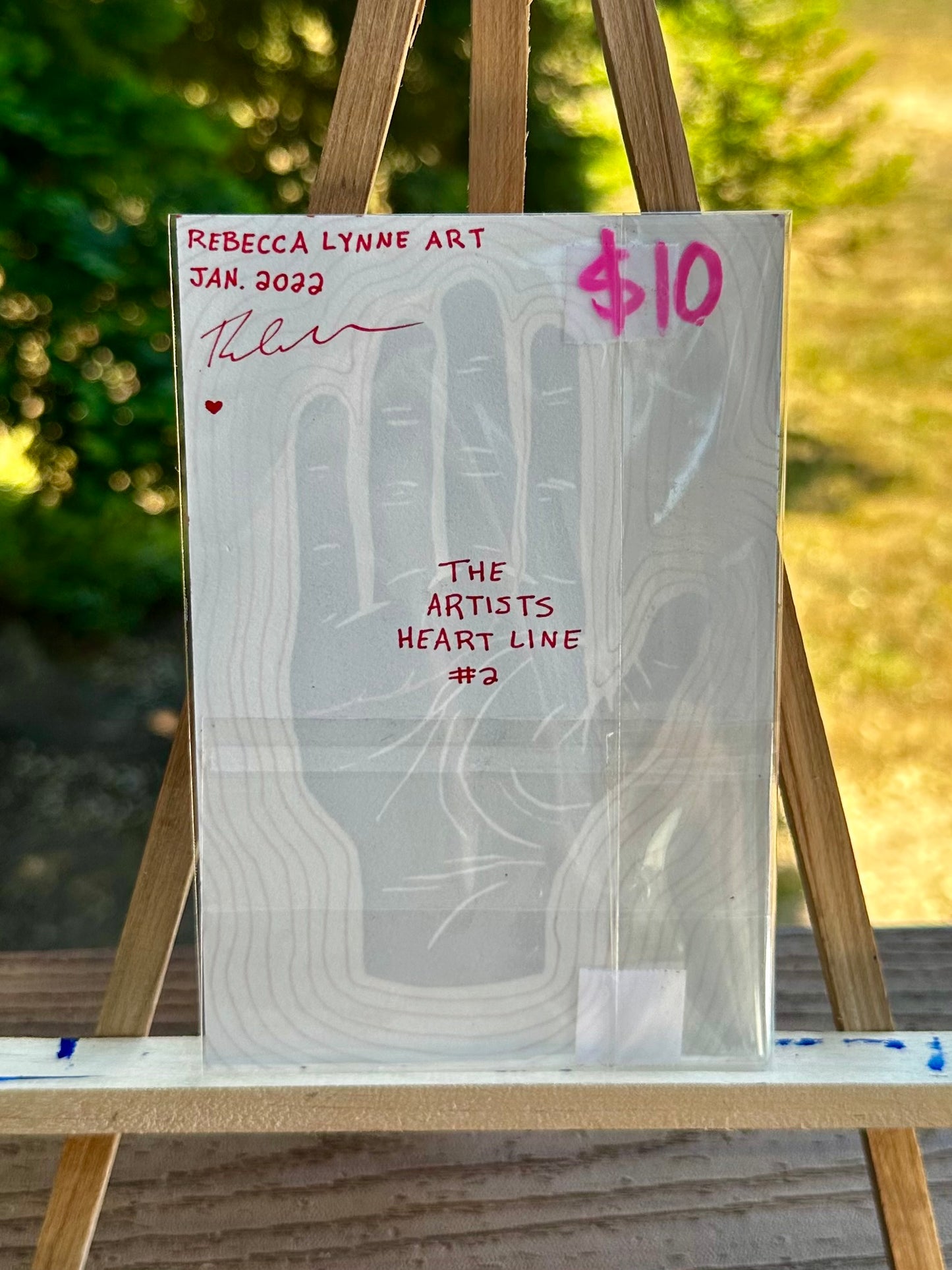 The Artist's Heart Line 2