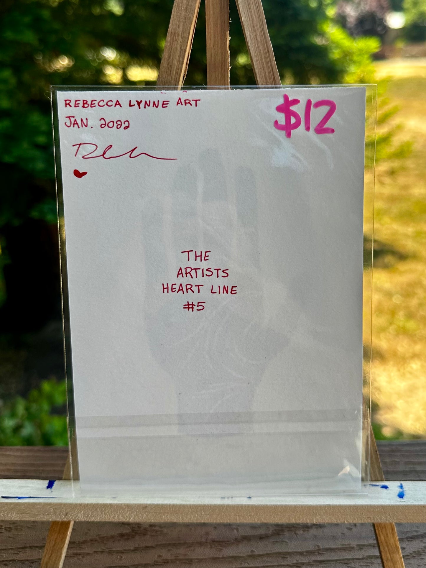 The Artist's Heart Line 5
