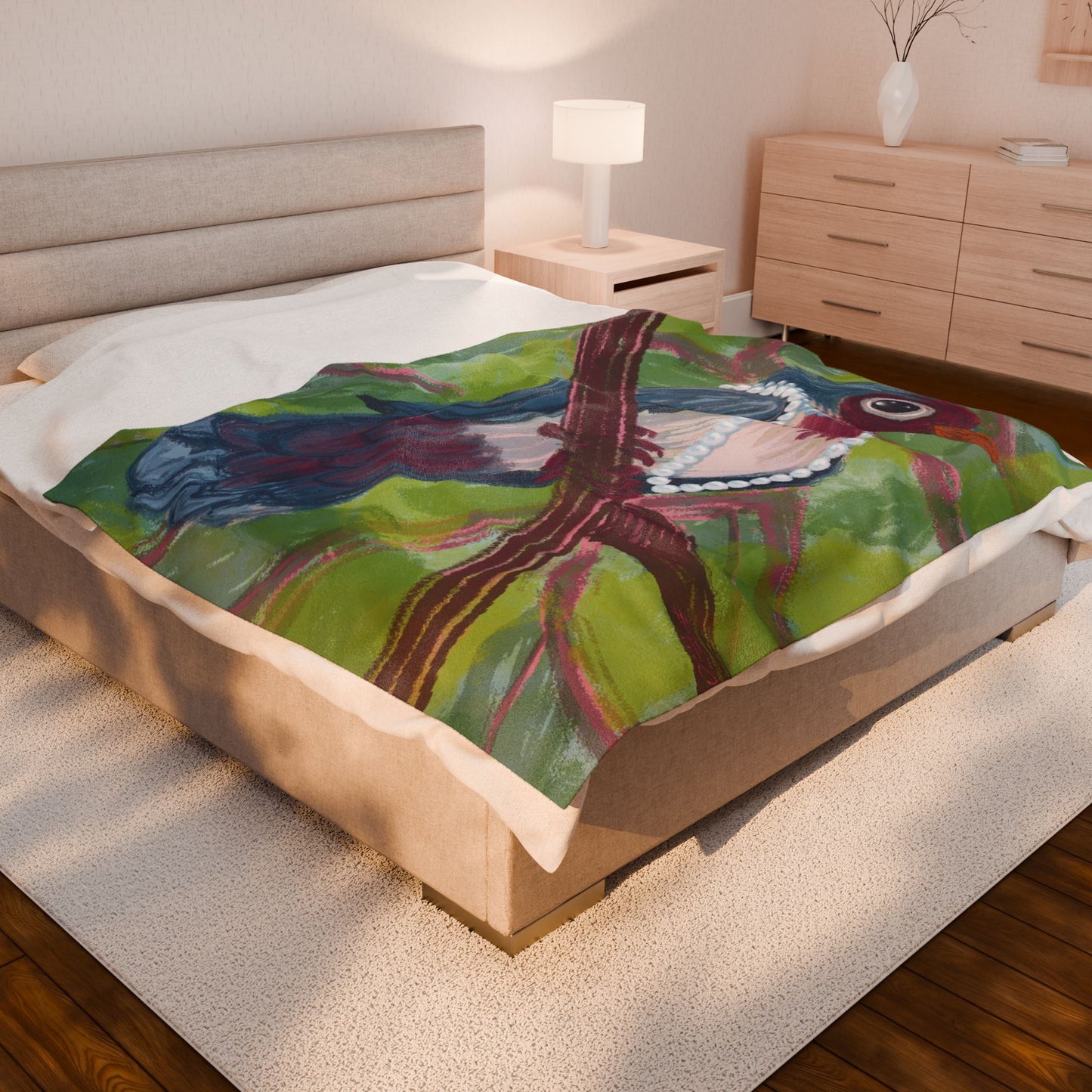 Jewelry Bird Blanket