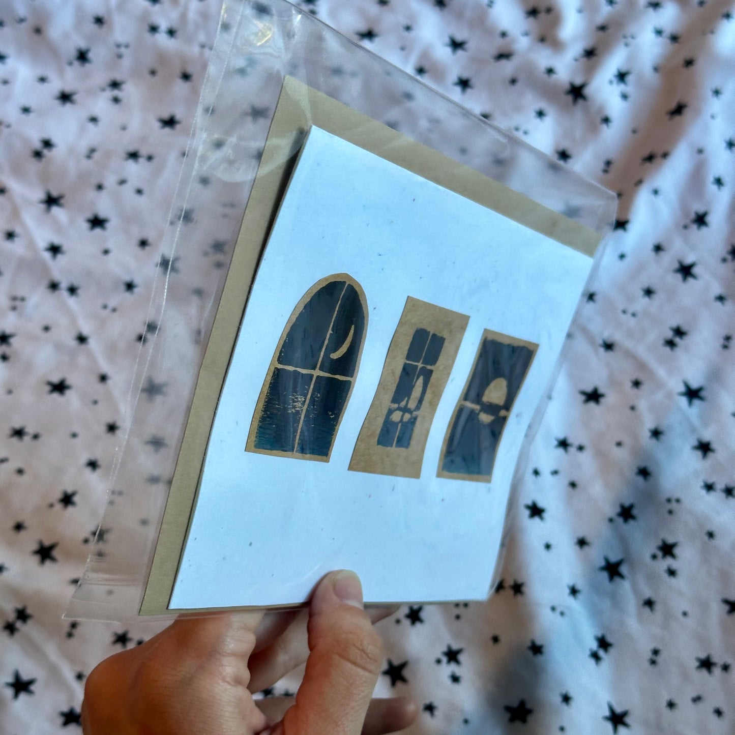 Night Windows Card