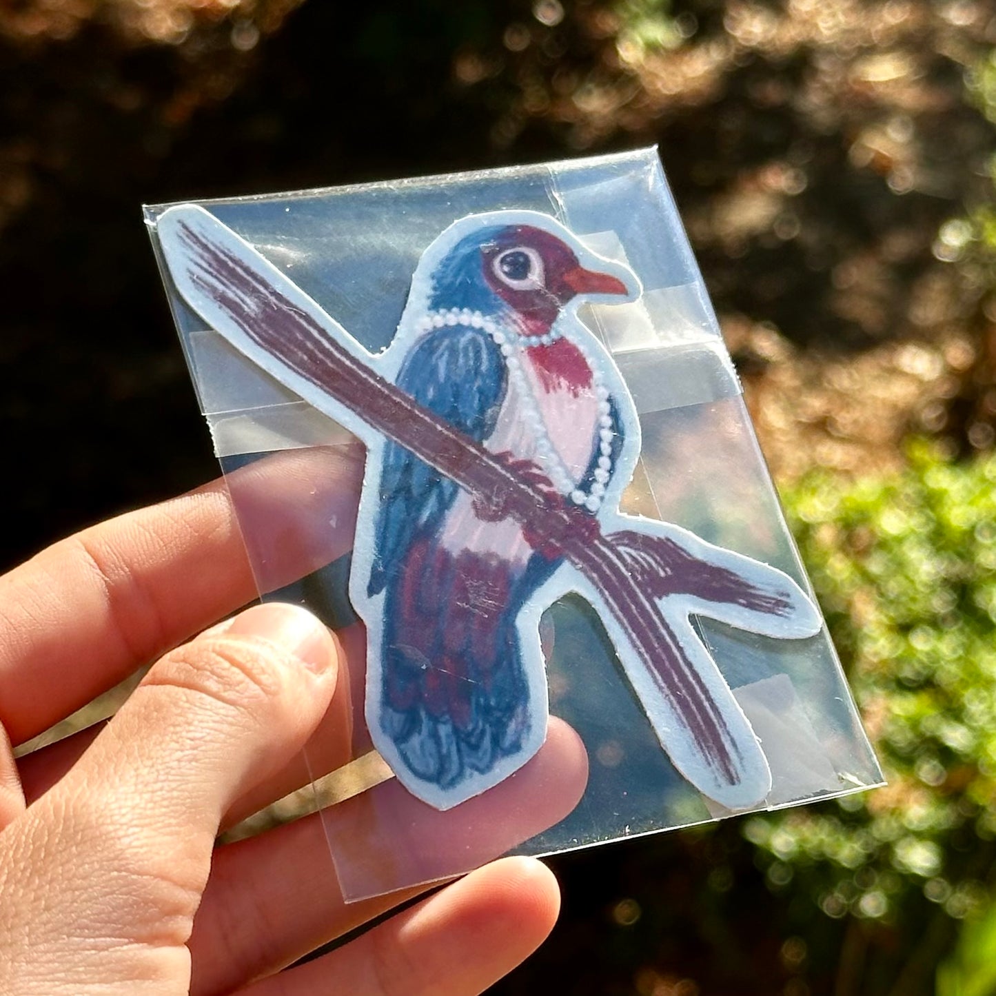 Jewelry Bird Magnet