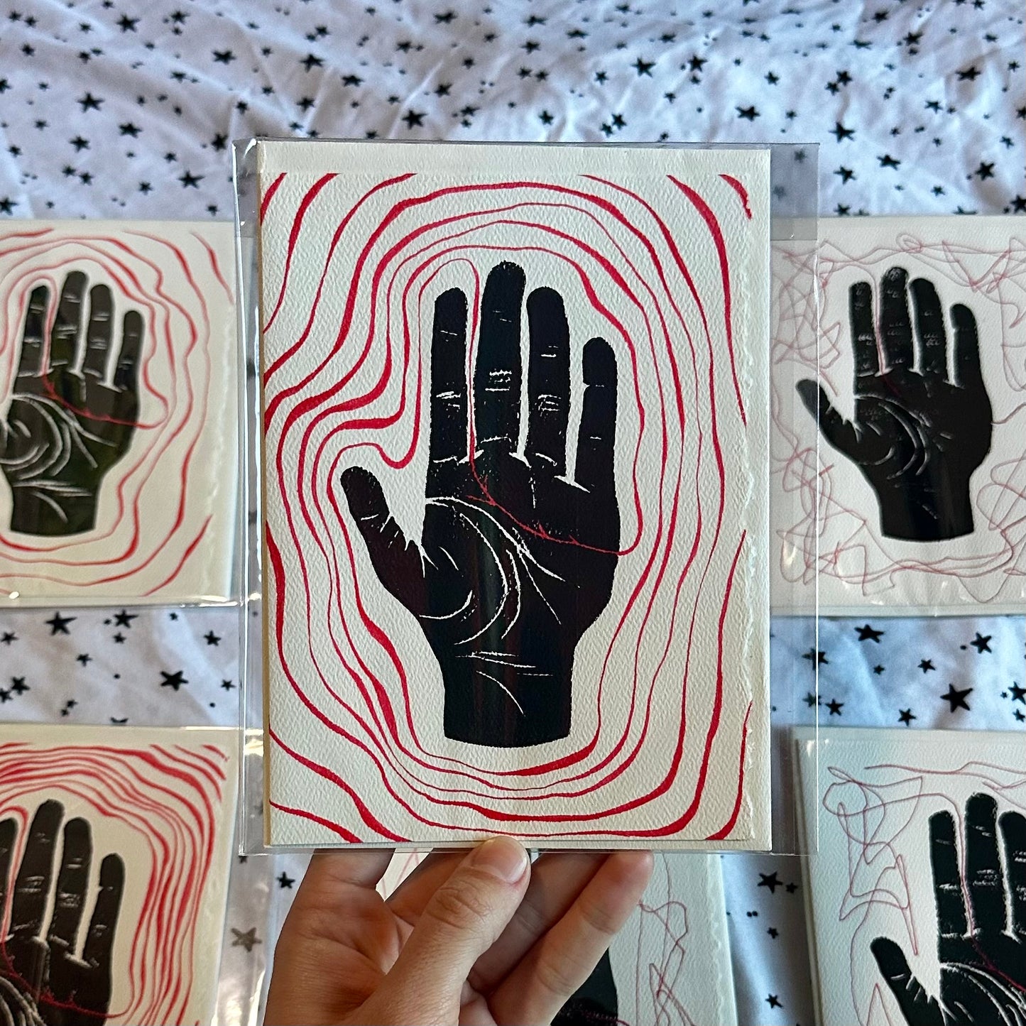 Artist's Heart Line Cards