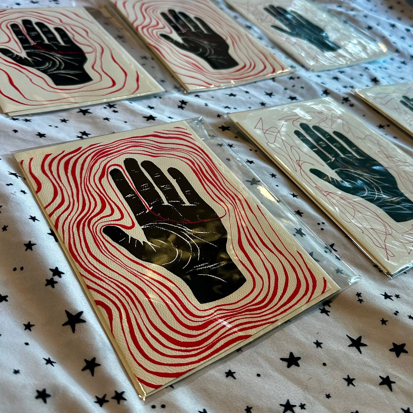 Artist's Heart Line Cards