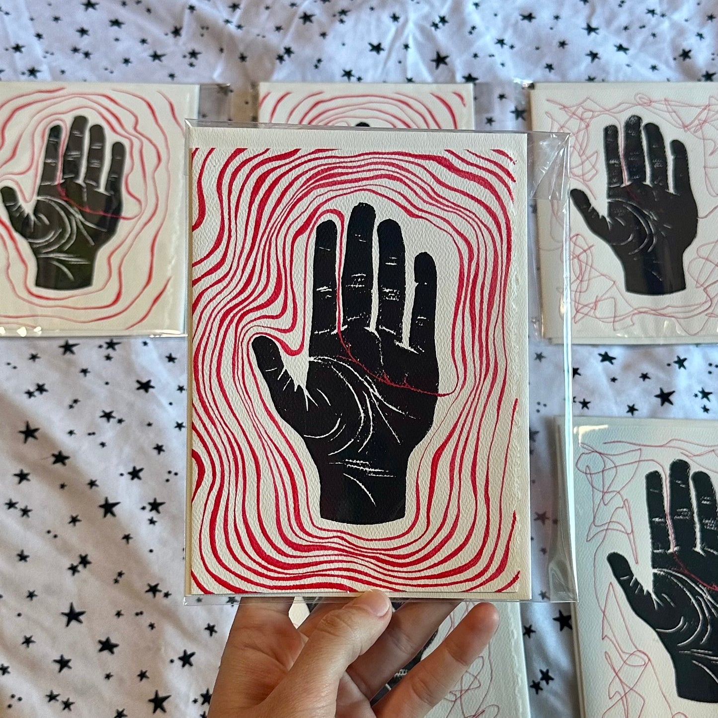 Artist's Heart Line Cards