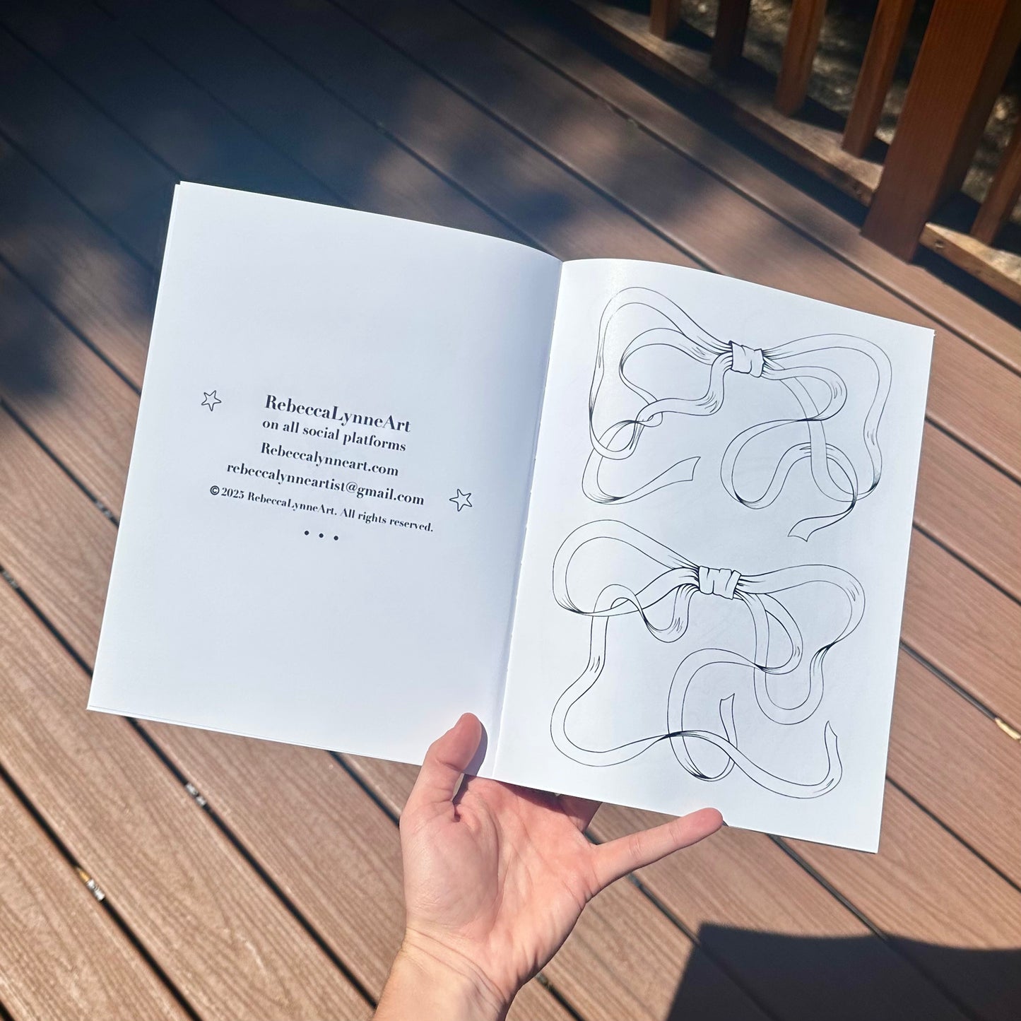 Ribbons & Visions Coloring Book