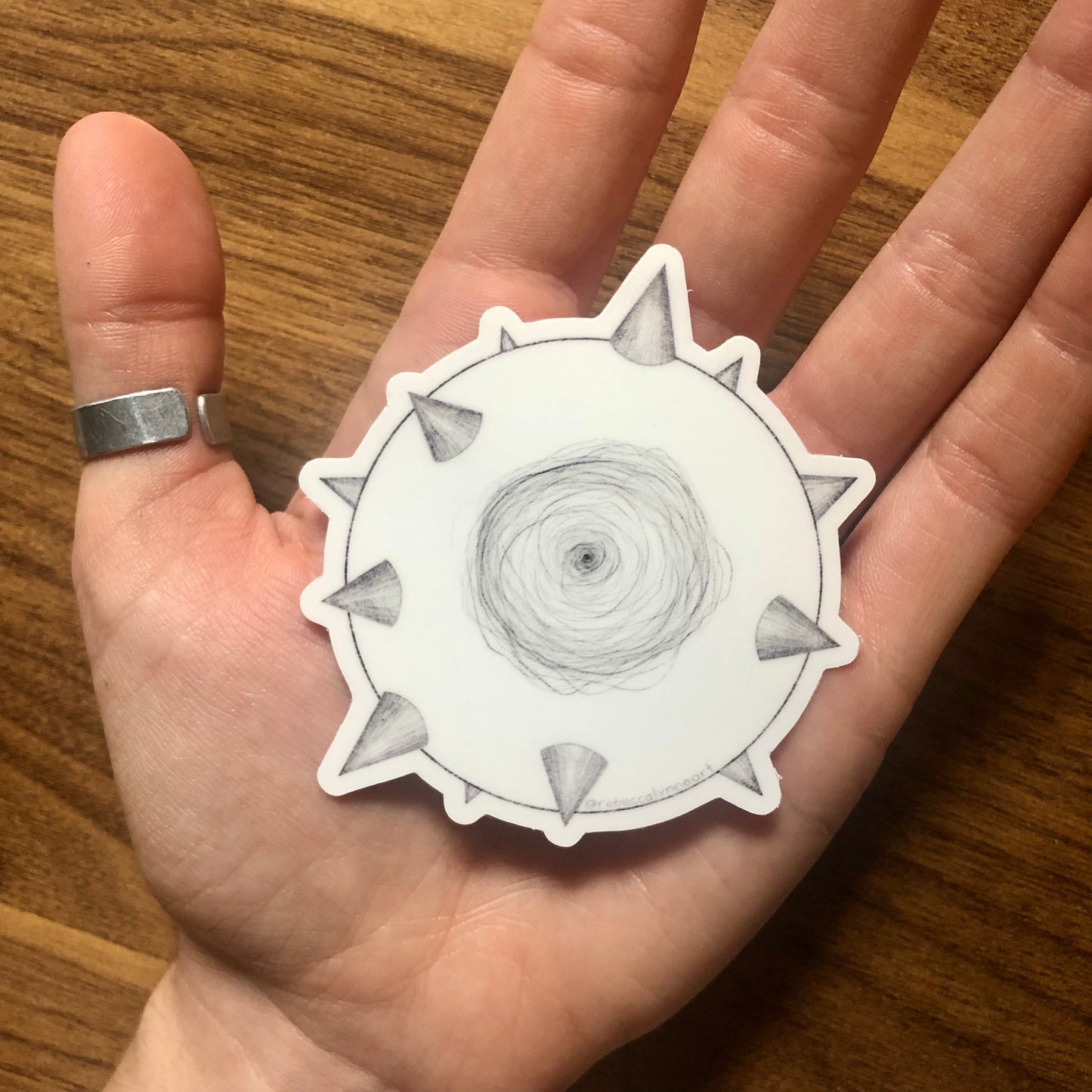 Spiky Eye Sticker