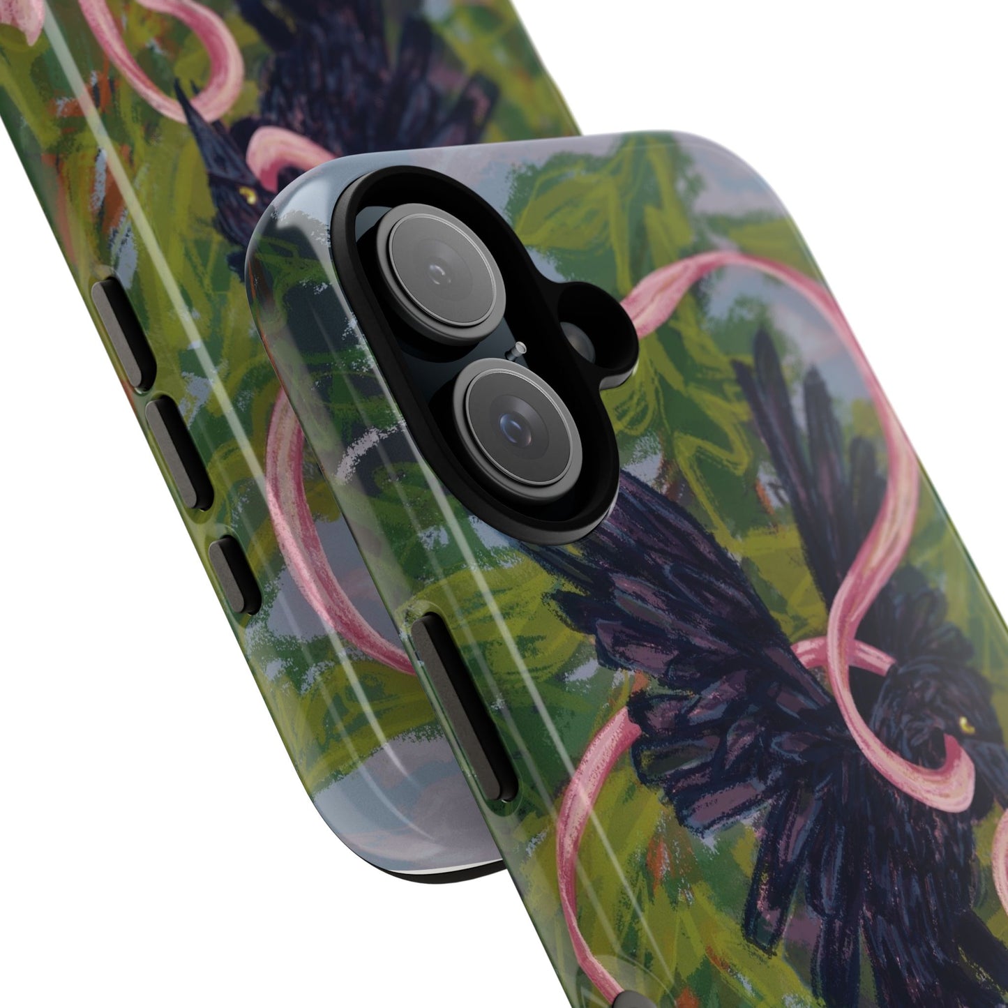 Ribbon Raven Tough Case