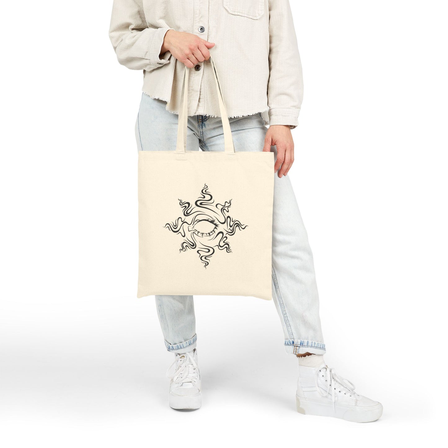 Eye Cotton Tote Bag