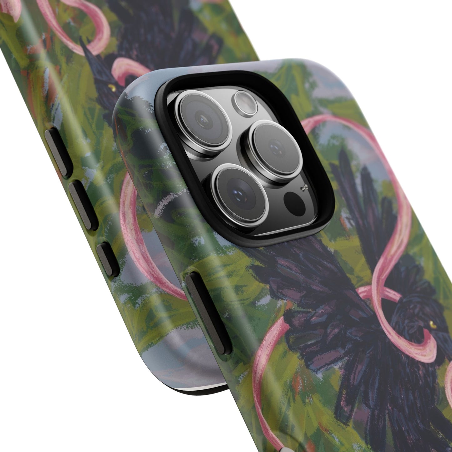 Ribbon Raven Tough Case
