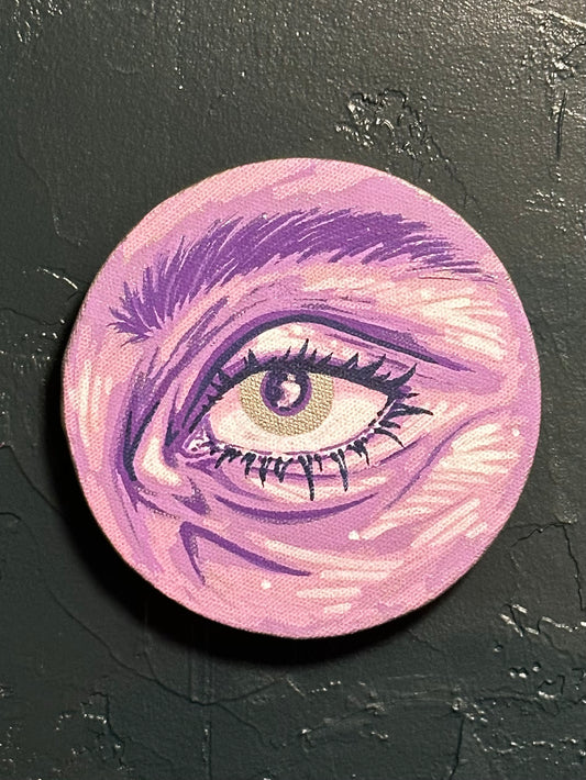 Purple Eye Painting