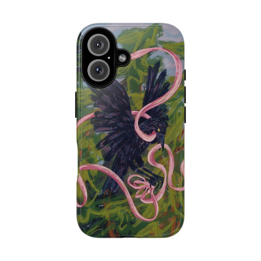 Ribbon Raven Tough Case
