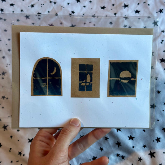 Night Windows Card