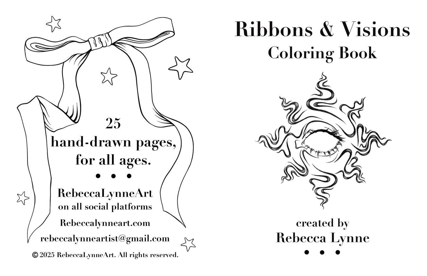 Ribbons & Visions Coloring Book