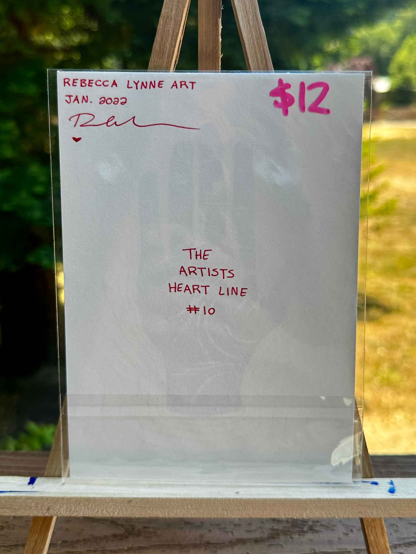 The Artist's Heart Line 10