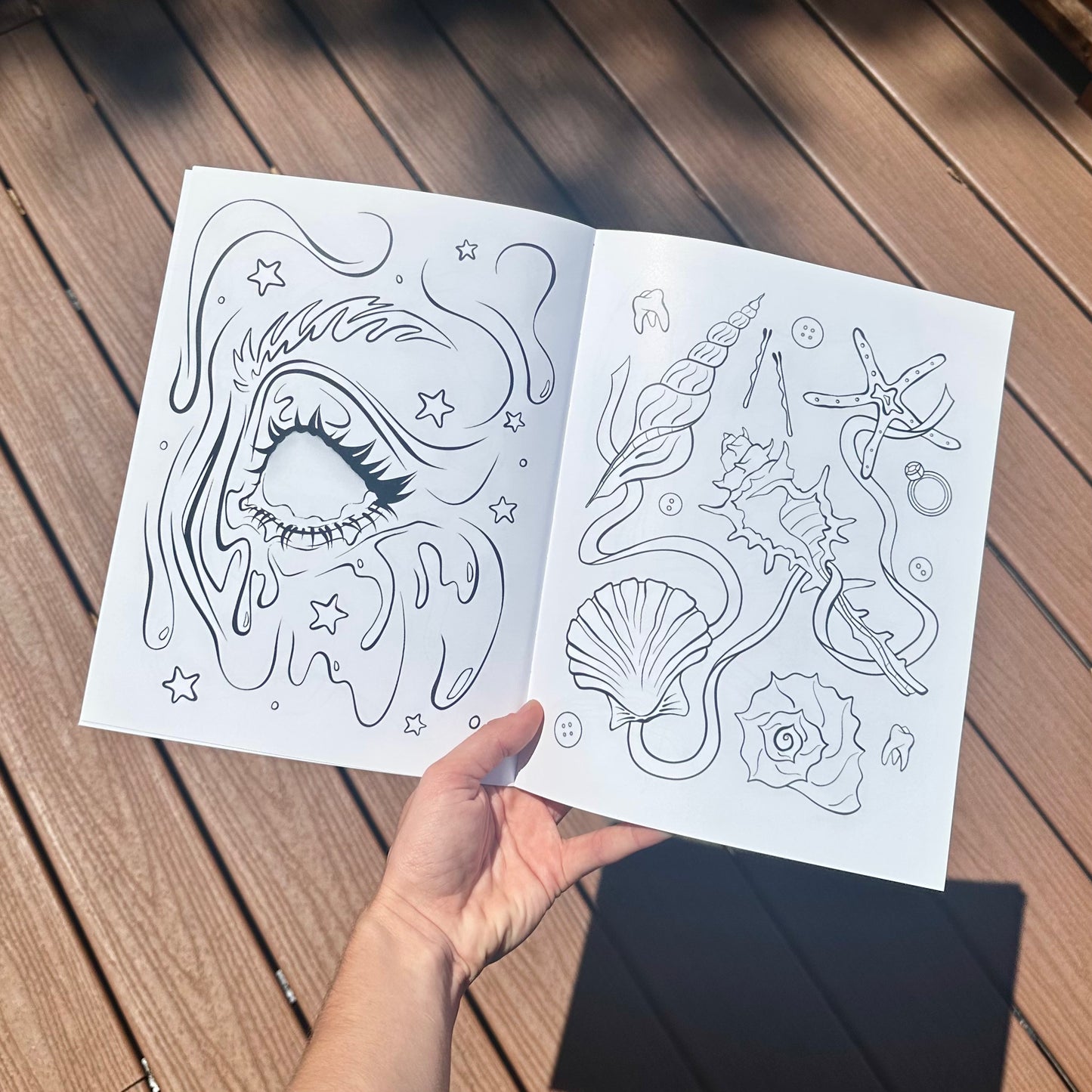 Ribbons & Visions Coloring Book