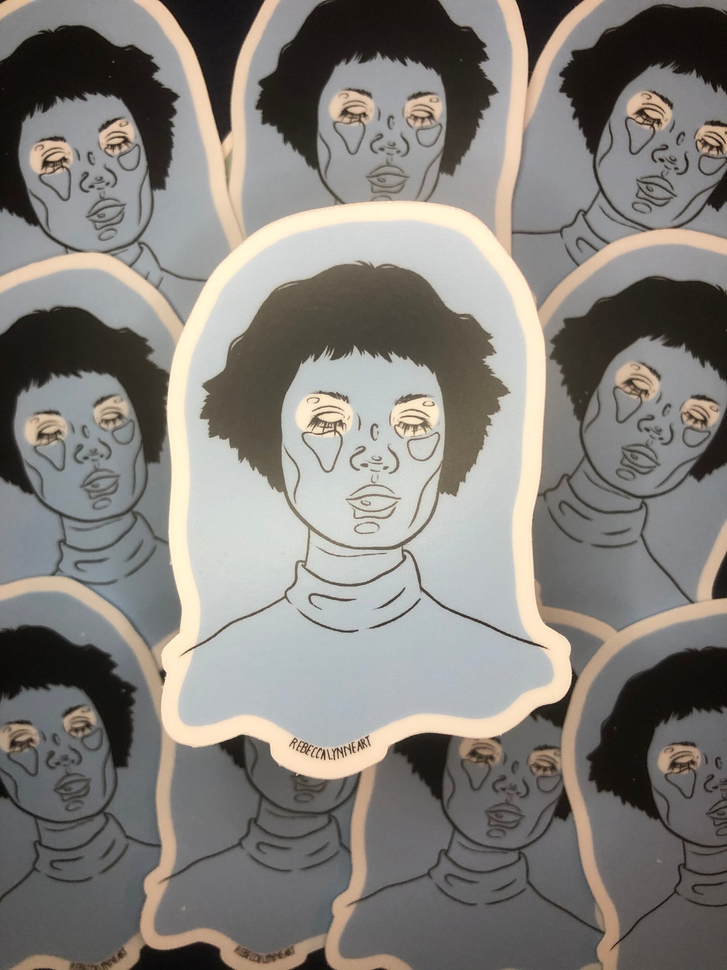 Ghost Girl Sticker